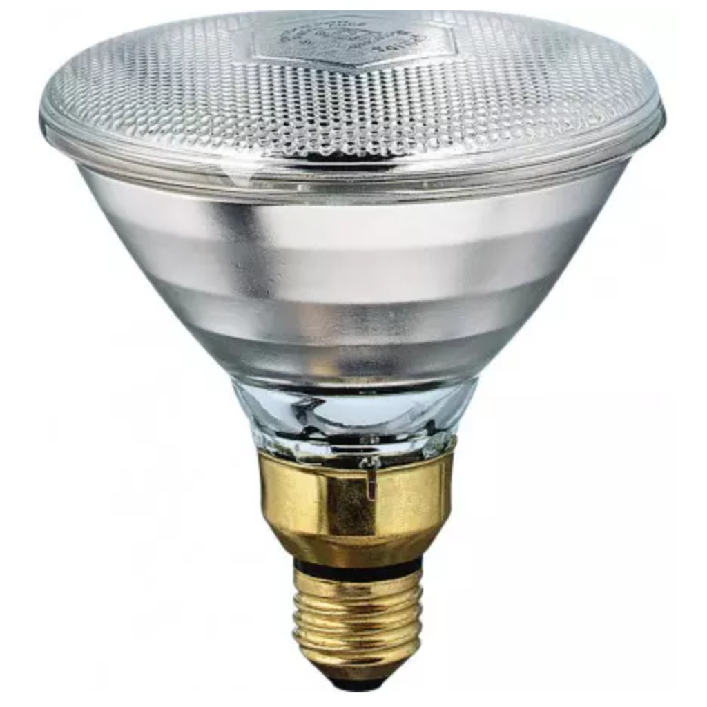 Lámpara infrarroja Philips PAR blanco-rojo 175 vatios 12 uds