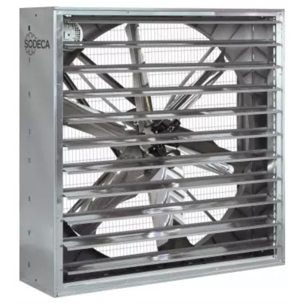 Ventilateurs hélicoïdaux de grand diamètre Sodeca HGI pour les exploitations agricoles
