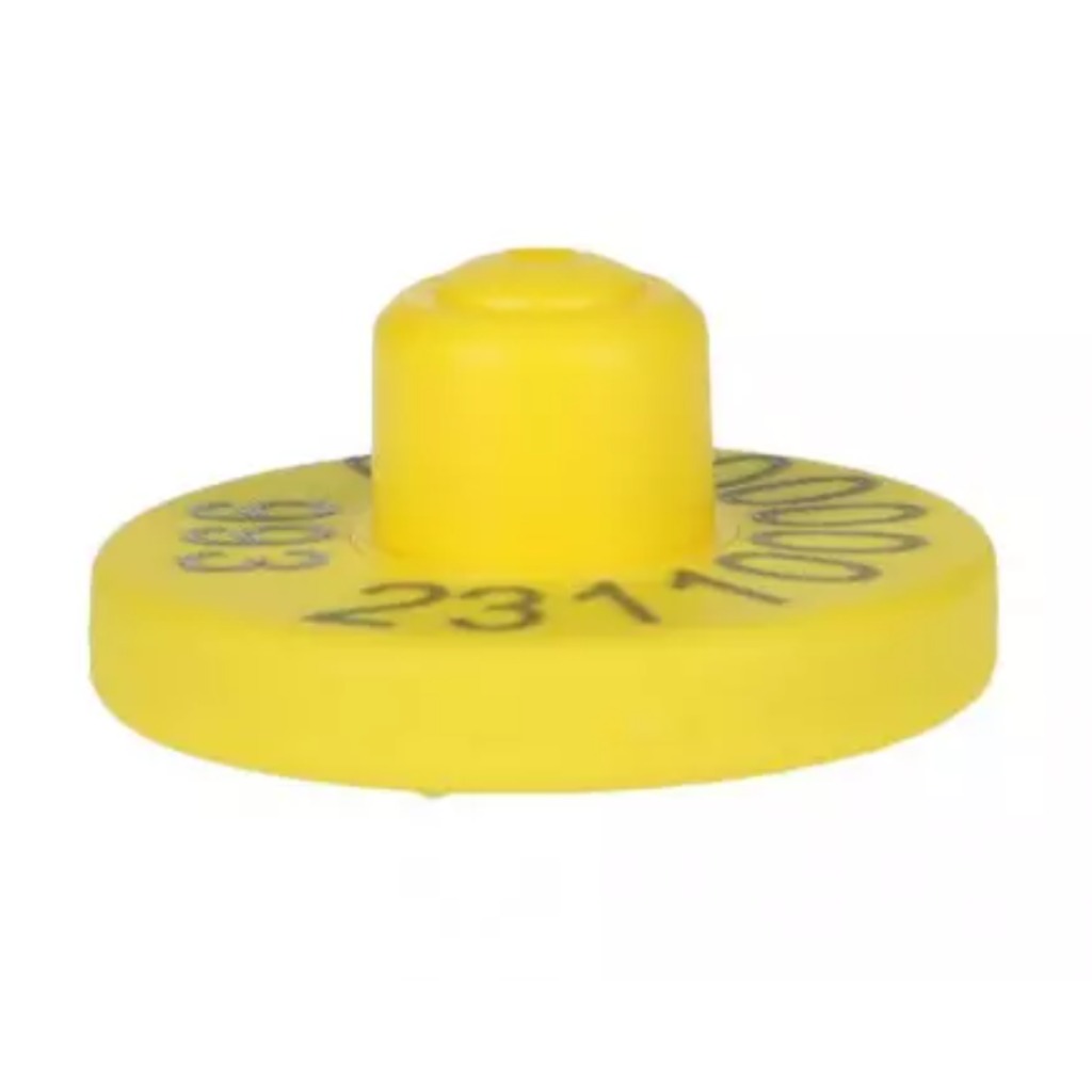 Brinco eletrônico amarelo FDX XL