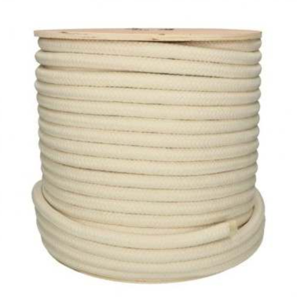 Corde tressée en coton 20 mm 100 m - Jouet cochon