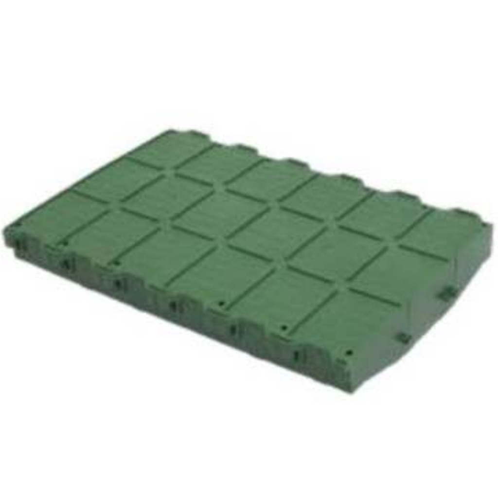 Lamella in plastica per tende COMBI-FLOOR, setole, 60x40cm