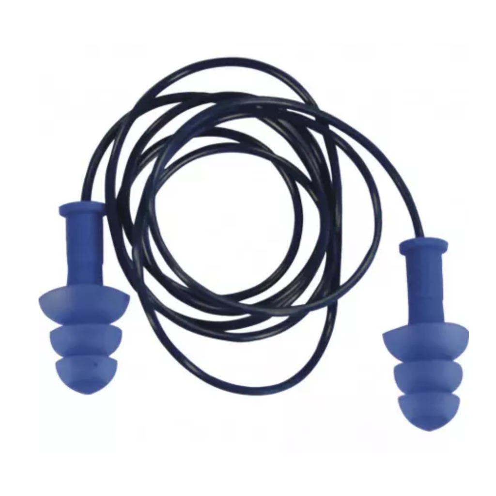 Bouchons d'oreilles en cordon textile détectables 