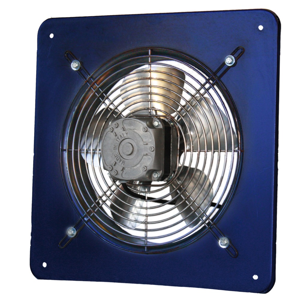Ventilatore con telaio quadrato Casals HJEM per installazione a parete in fattoria