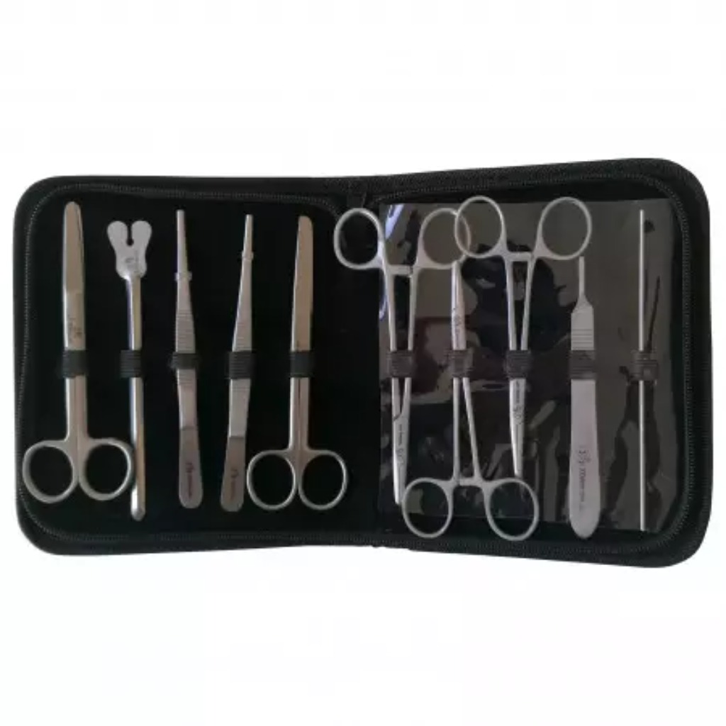 Kit per necroscopia e dissezione 333 - 10 strumenti